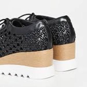 Sol Sana Fremont Wedge Black Size 41 Oxford Loafer